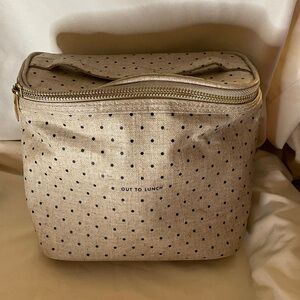 Kate Spade Dot Lunch Bag or use for Cosmetics